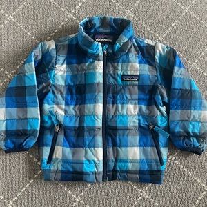 Boys Patagonia Puffer, like new size 12-18m